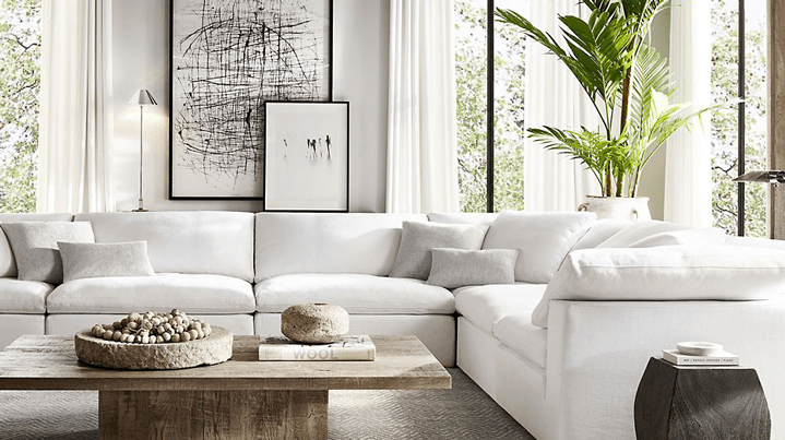 Cover Image for Diorama’s Modular Sofa vs. Restoration Hardware’s Cloud Sofa: A Side-By-Side Comparison