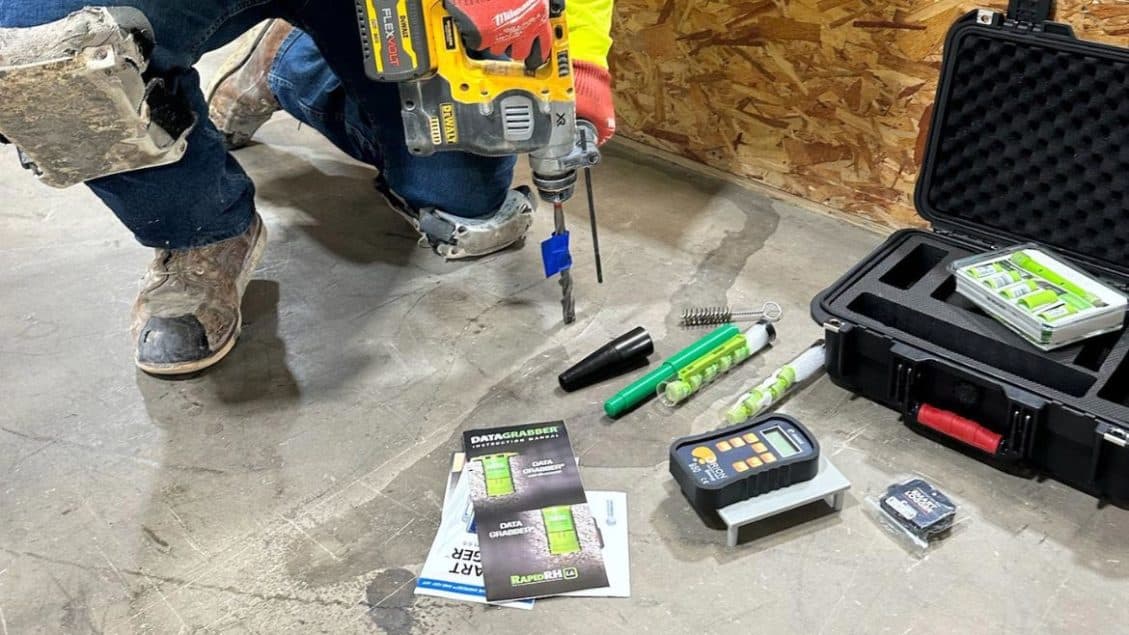 Cover Image for How to Test Relative Humidity in Concrete Slabs Using In-Situ Probes