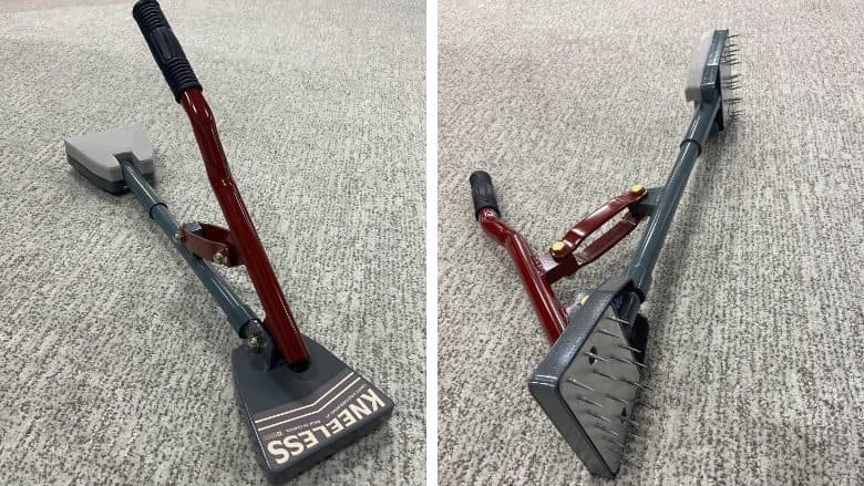 Cover Image for Kneeless Carpet Stretcher Reduces Installer Injuries